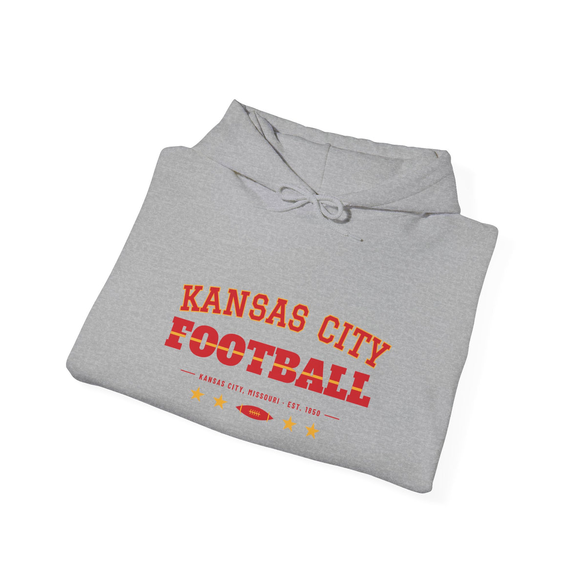 Retro Varsity Hoodie — Kansas City Football Edition