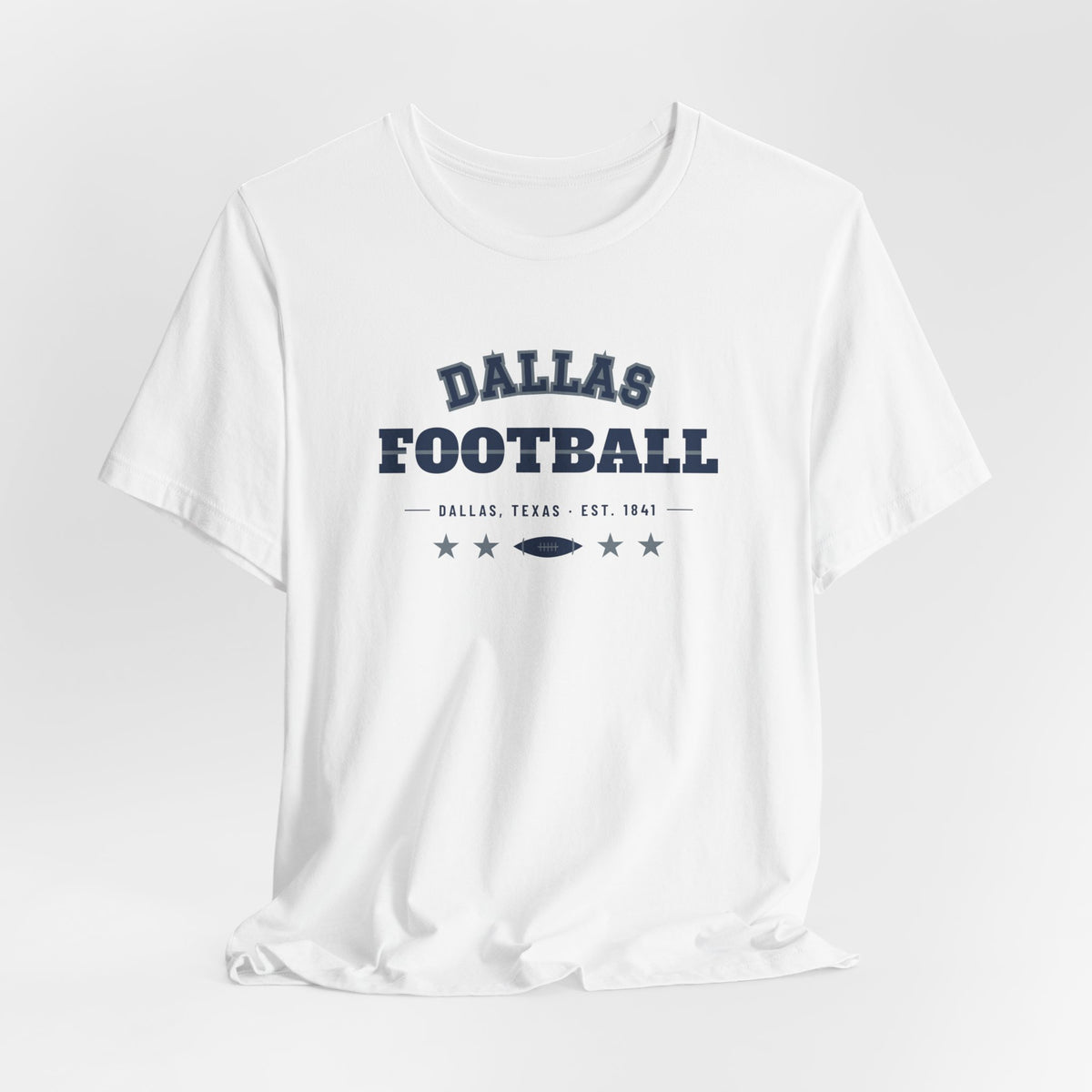 Retro Varsity Tee — Dallas Football Edition