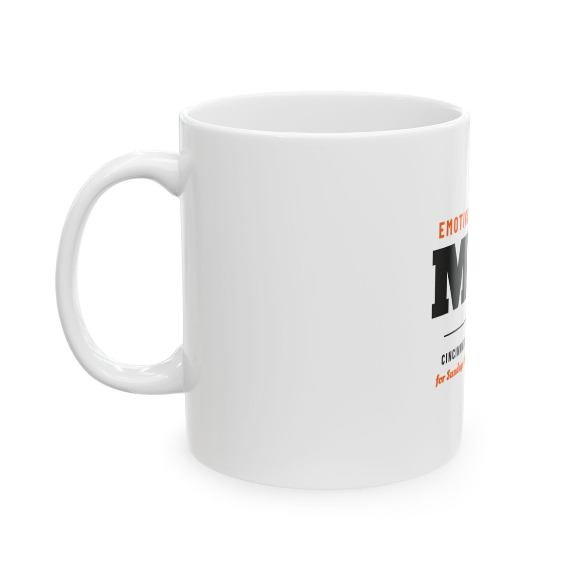 Emotional Support Mug — Cincinnati Football Edition