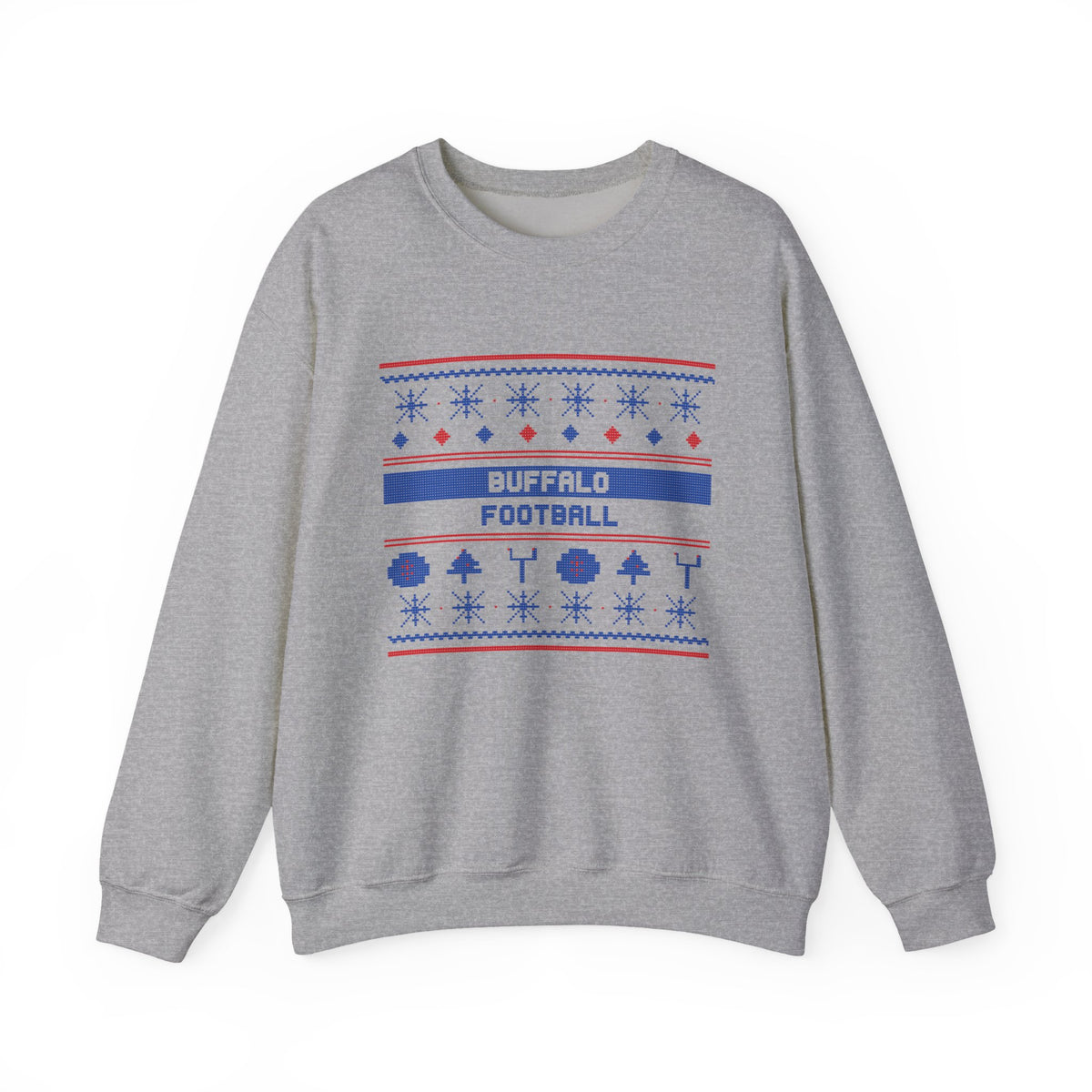 Ugly Sweater Sweatshirt — Buffalo Football Edition