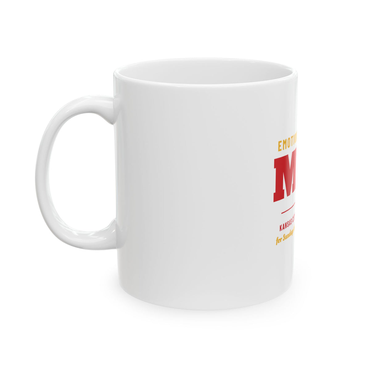 Emotional Support Mug — Kansas City Football Edition