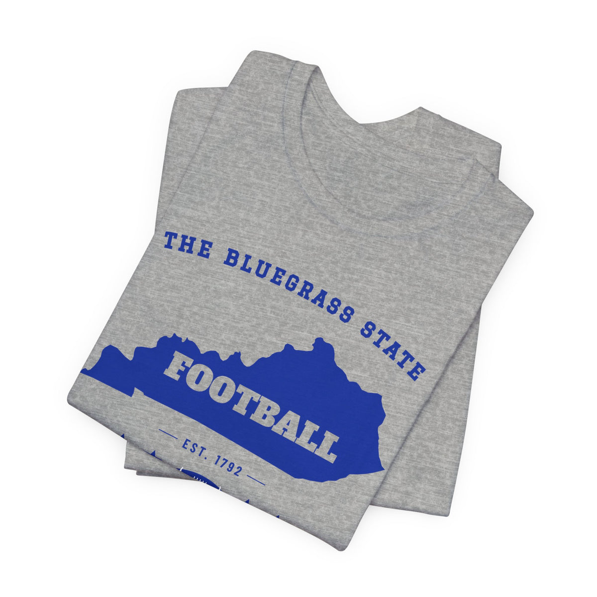 Bluegrass State Football Tee — KY Edition