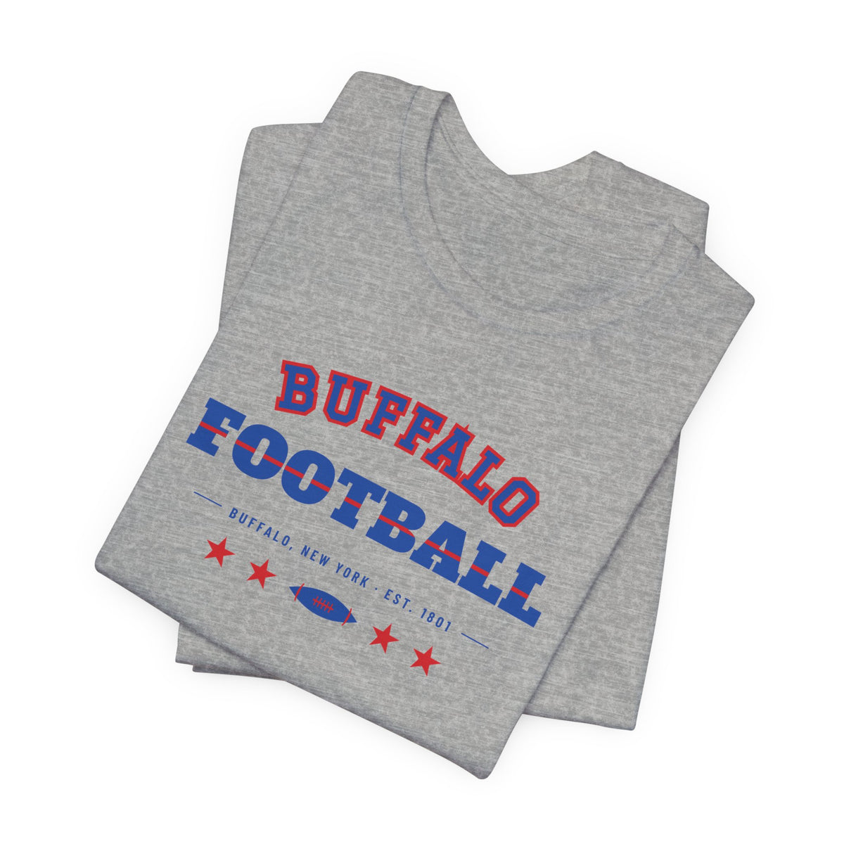 Retro Varsity Tee — Buffalo Football Edition