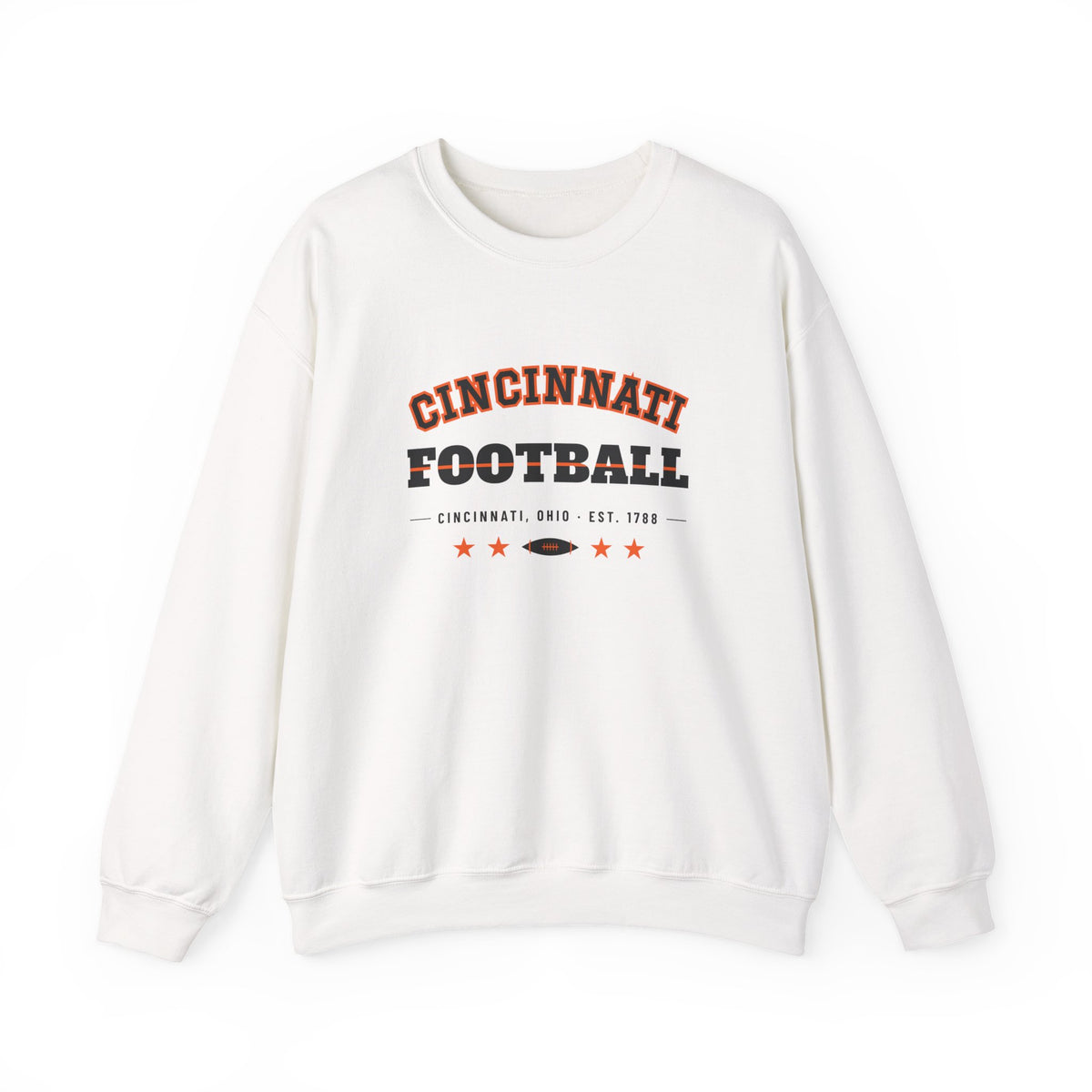Retro Varsity Sweatshirt — Cincinnati Football Edition