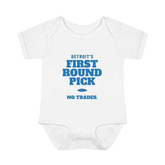 Detroit's First Round Pick Baby Bodysuit