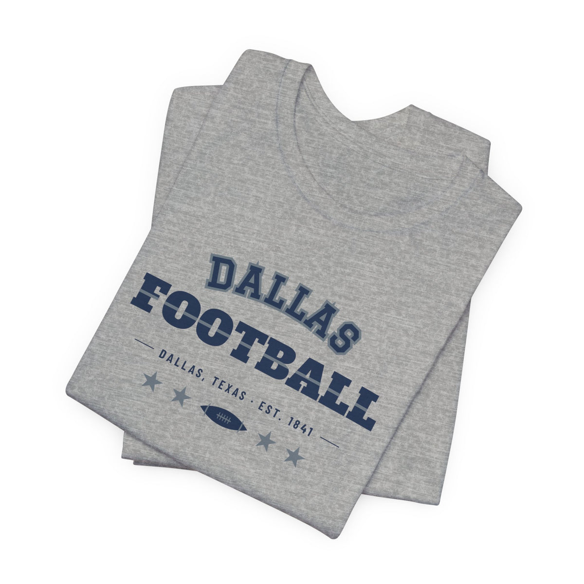 Retro Varsity Tee — Dallas Football Edition