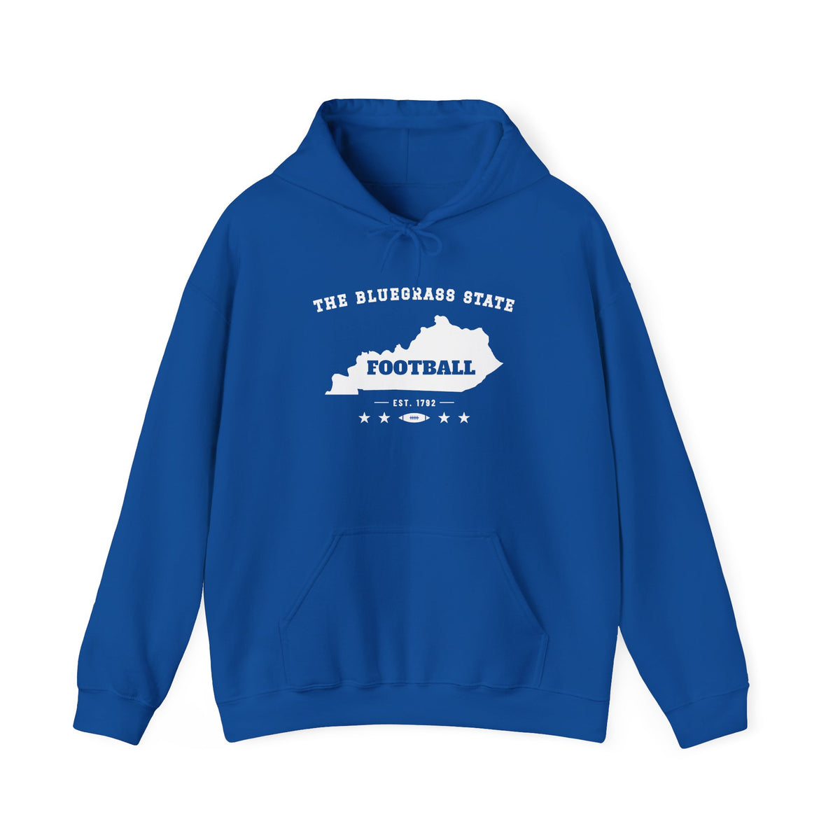 Bluegrass State Football Hoodie — KY Edition