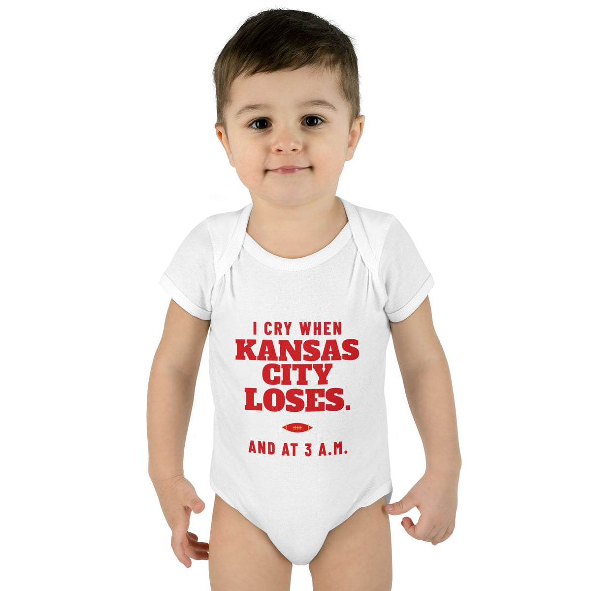 I Cry When Kansas City Loses Baby Bodysuit