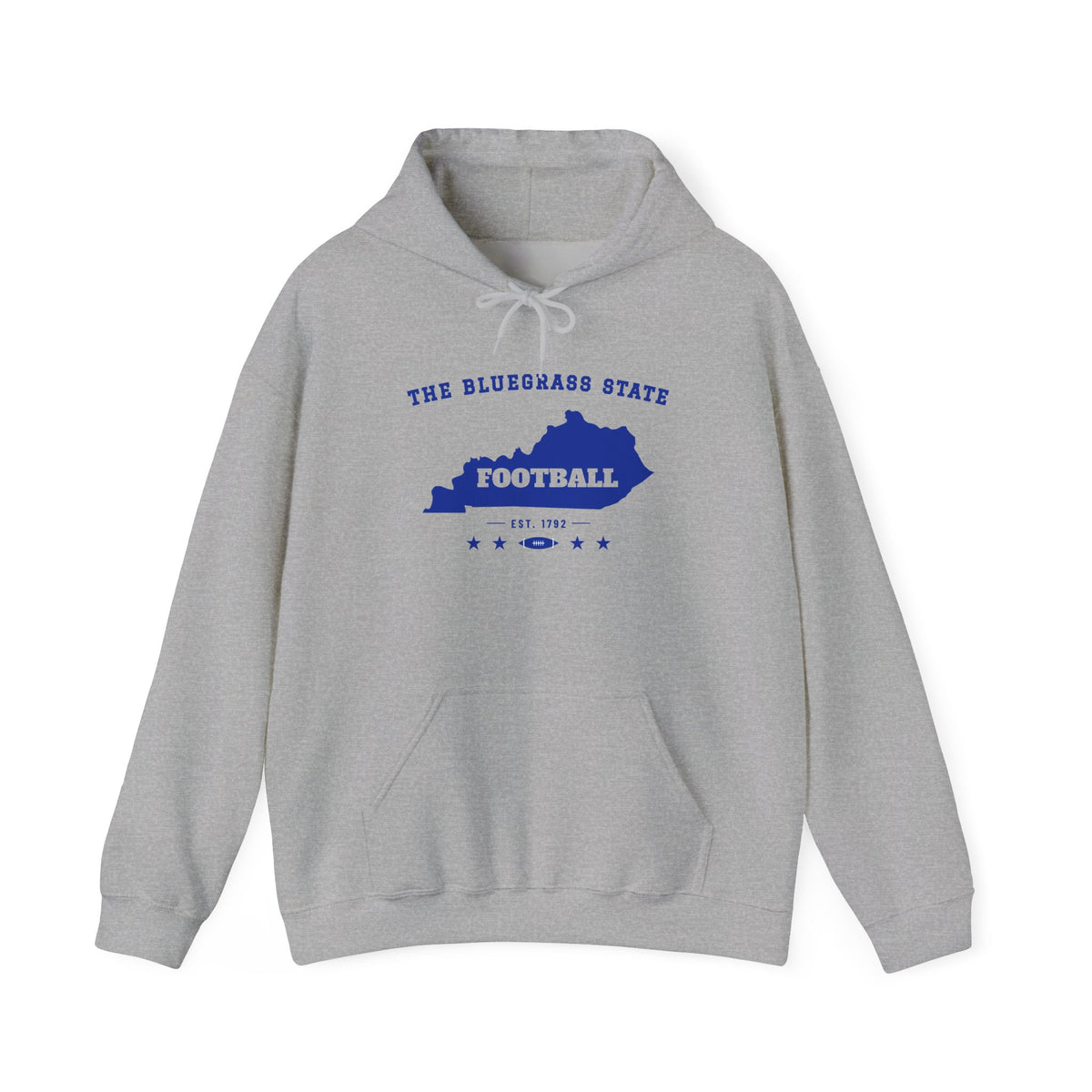Bluegrass State Football Hoodie — KY Edition