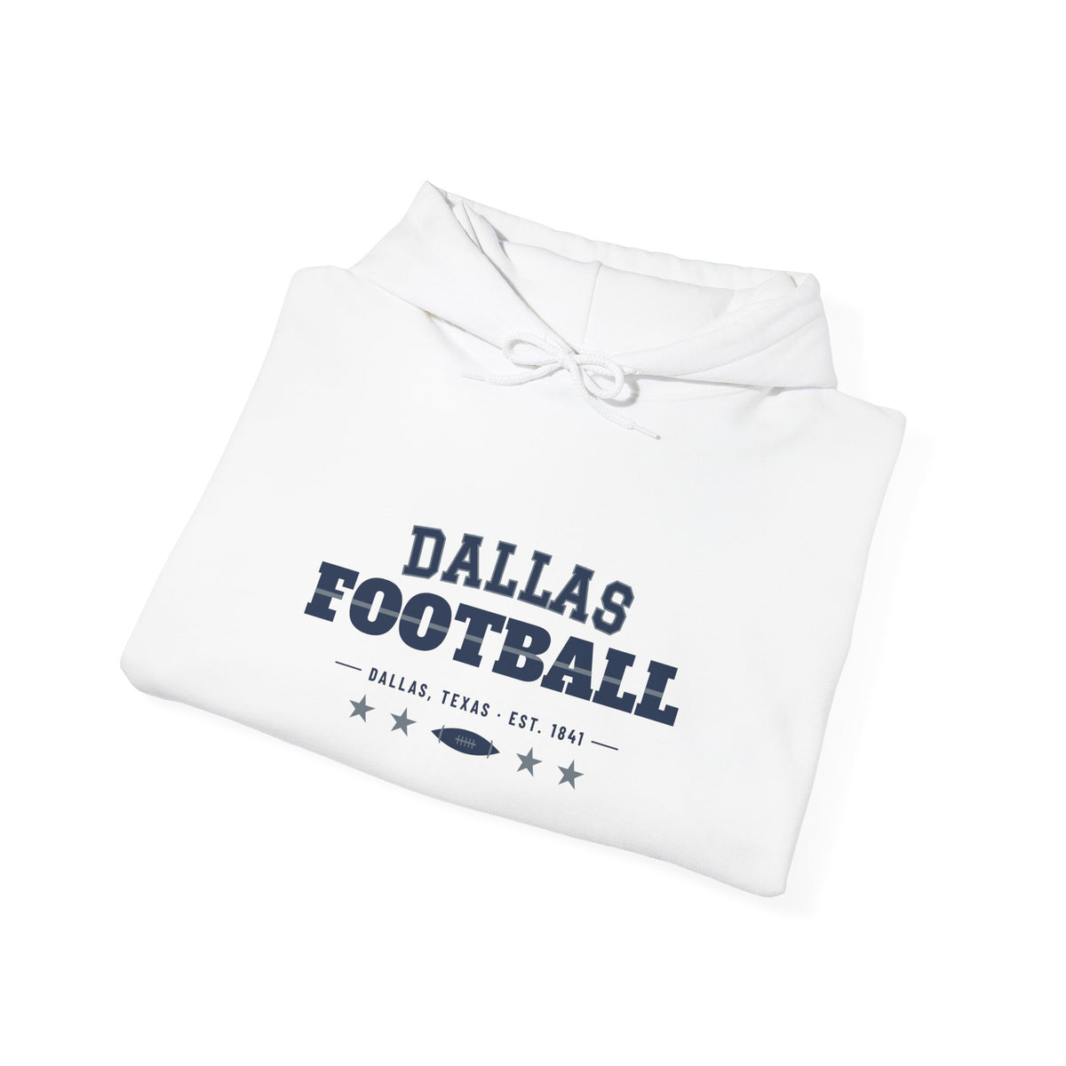 Retro Varsity Hoodie — Dallas Football Edition