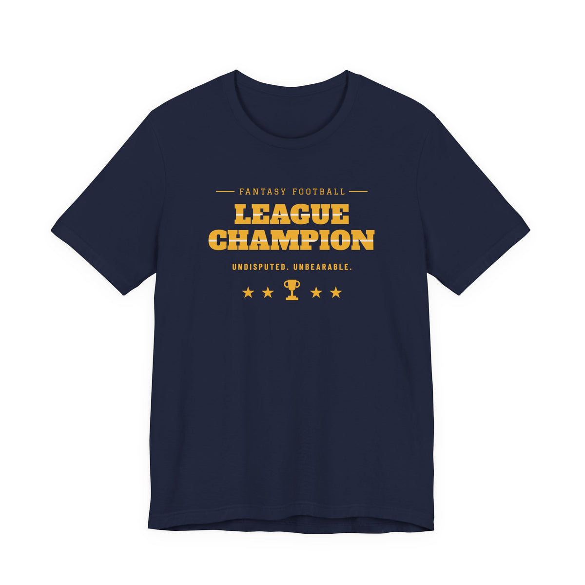 League Champion Tee — Fantasy Football Edition