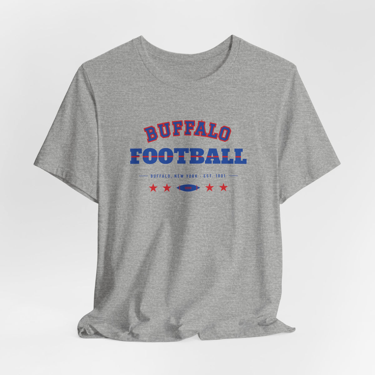 Retro Varsity Tee — Buffalo Football Edition