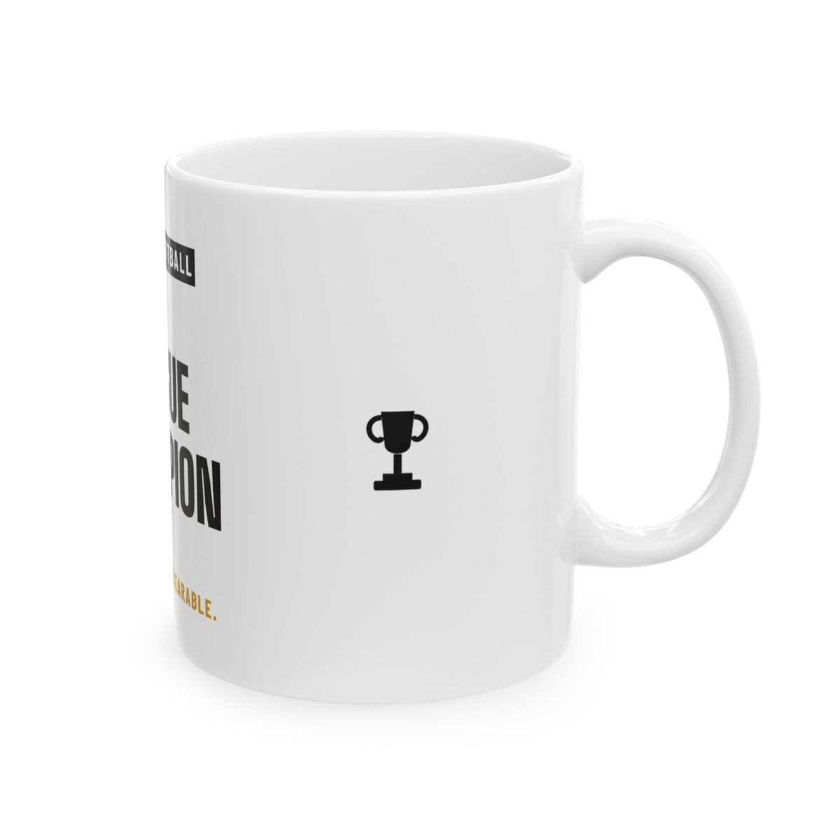 League Champion Mug — Fantasy Football Edition
