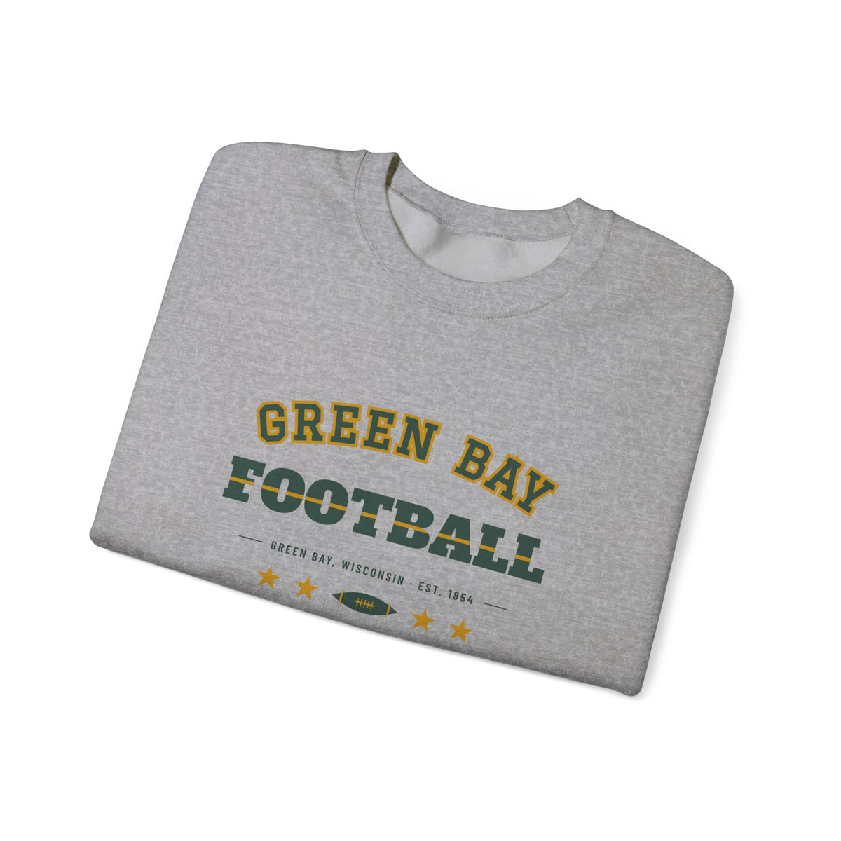 Retro Varsity Sweatshirt — Green Bay Football Edition