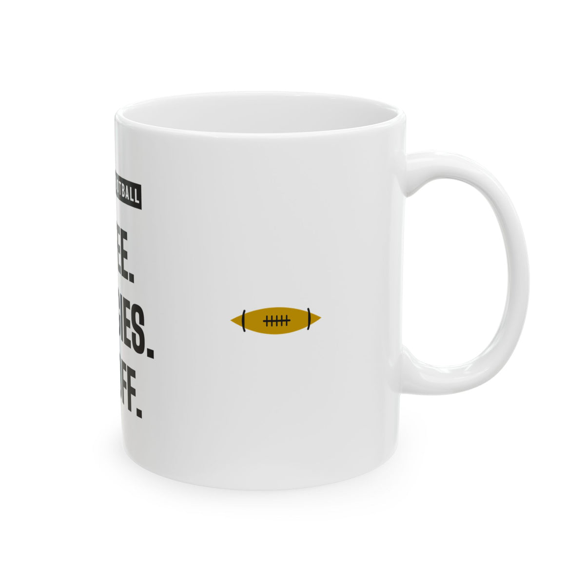 Coffee Pierogies Kickoff Mug — Pittsburgh Football Edition