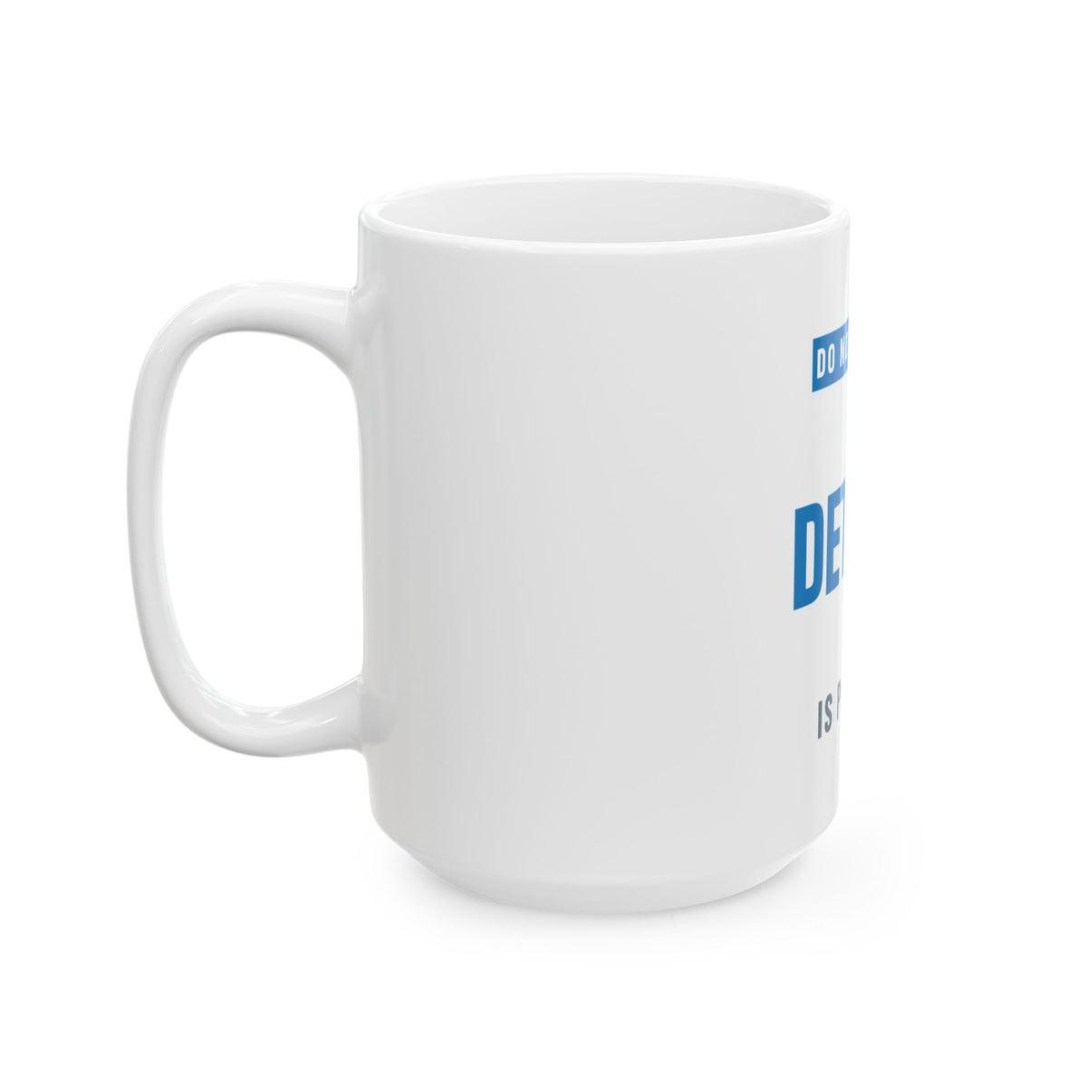 Do Not Disturb Mug — Detroit Football Edition
