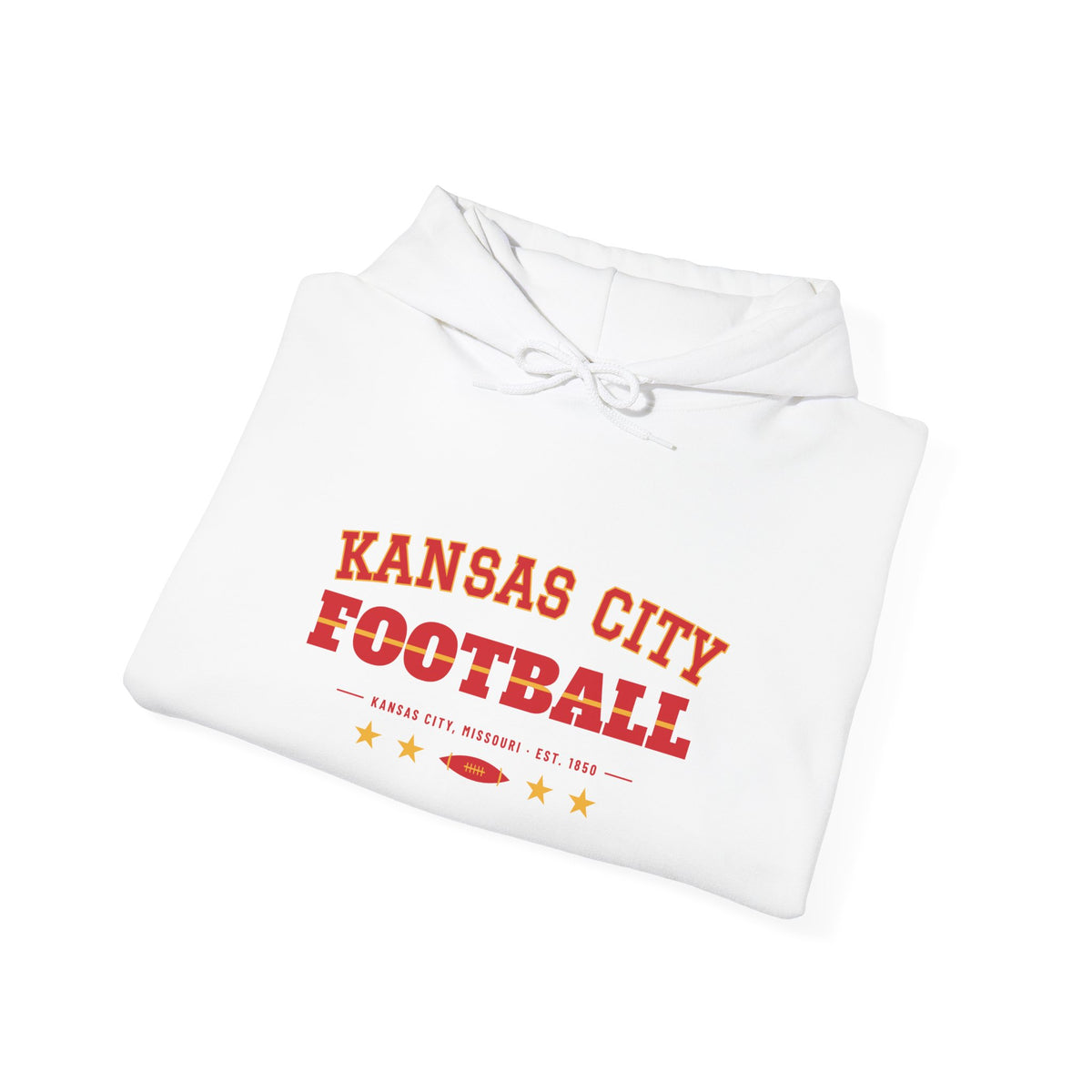Retro Varsity Hoodie — Kansas City Football Edition