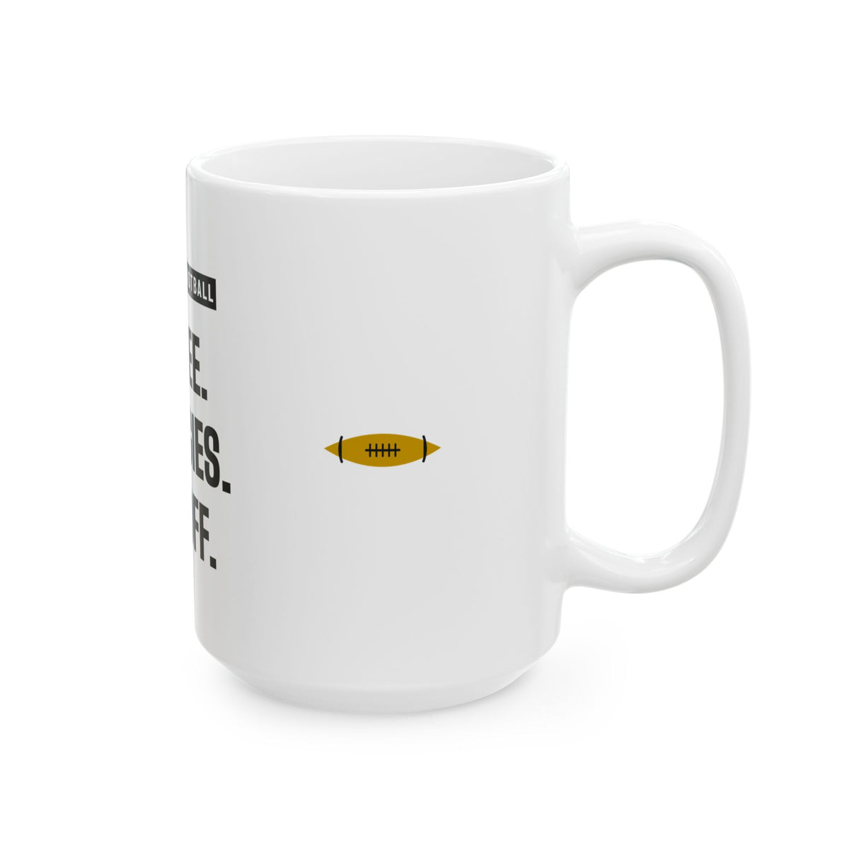 Coffee Pierogies Kickoff Mug — Pittsburgh Football Edition