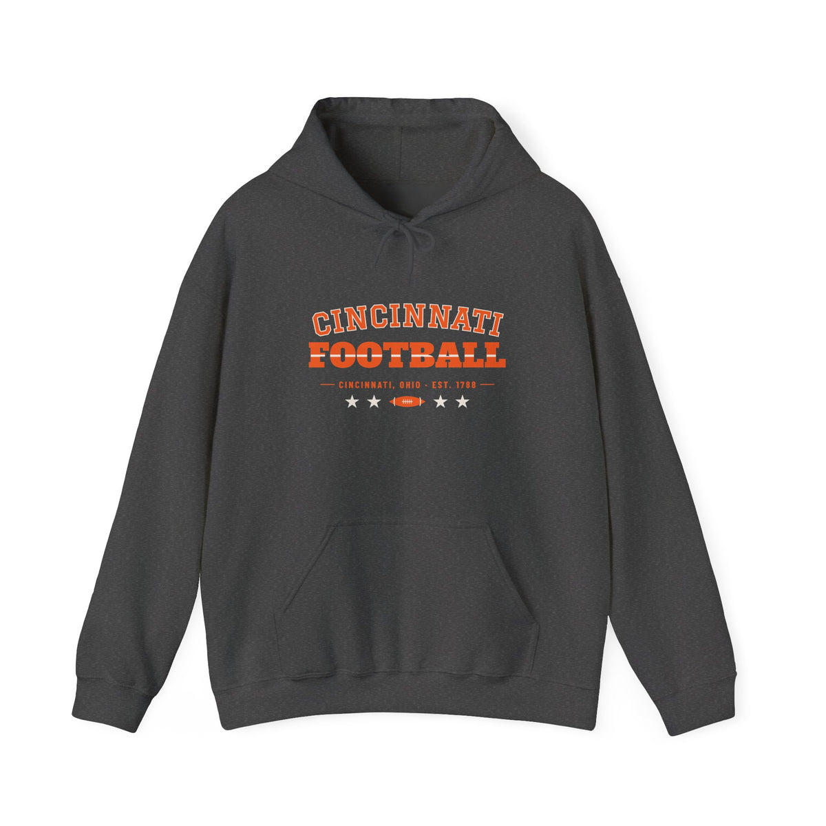 Retro Varsity Hoodie — Cincinnati Football Edition