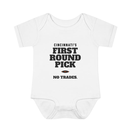 Cincinnati's First Round Pick Baby Bodysuit