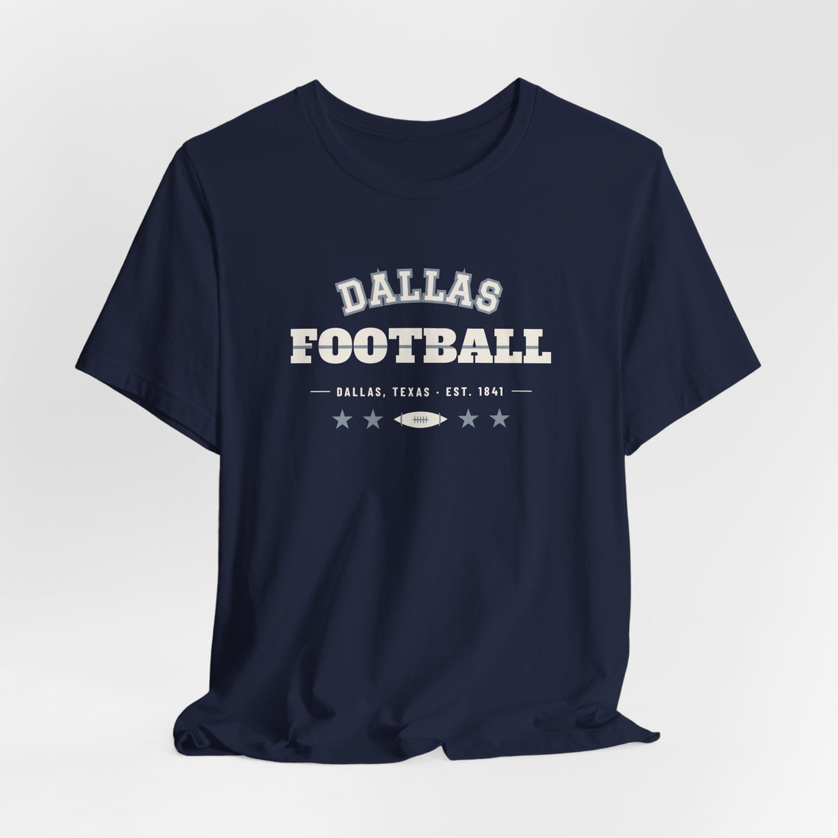 Retro Varsity Tee — Dallas Football Edition