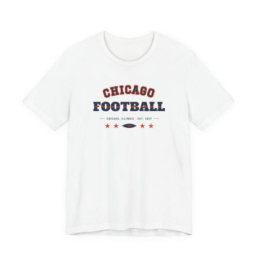 Retro Varsity Tee — Chicago Football Edition
