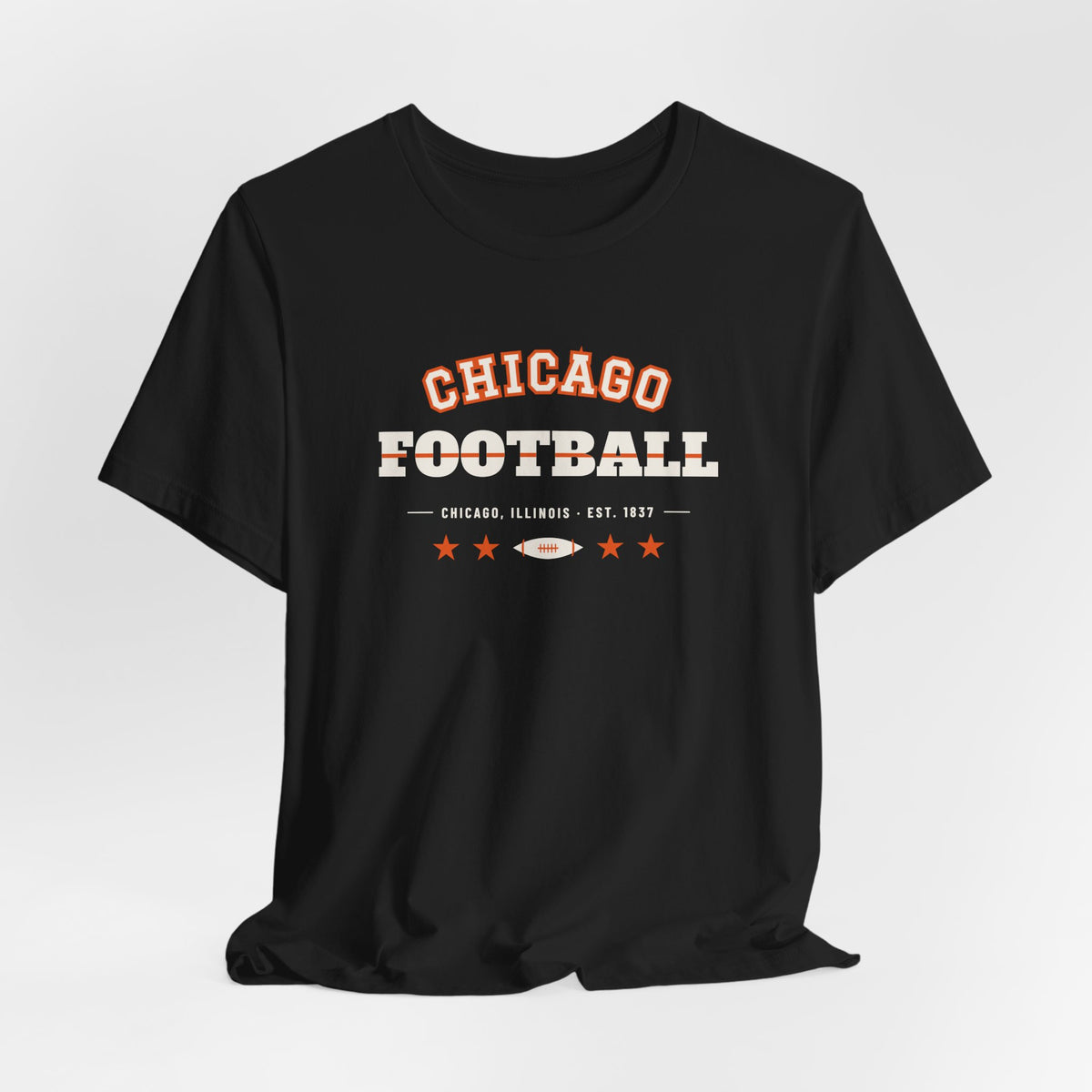 Retro Varsity Tee — Chicago Football Edition