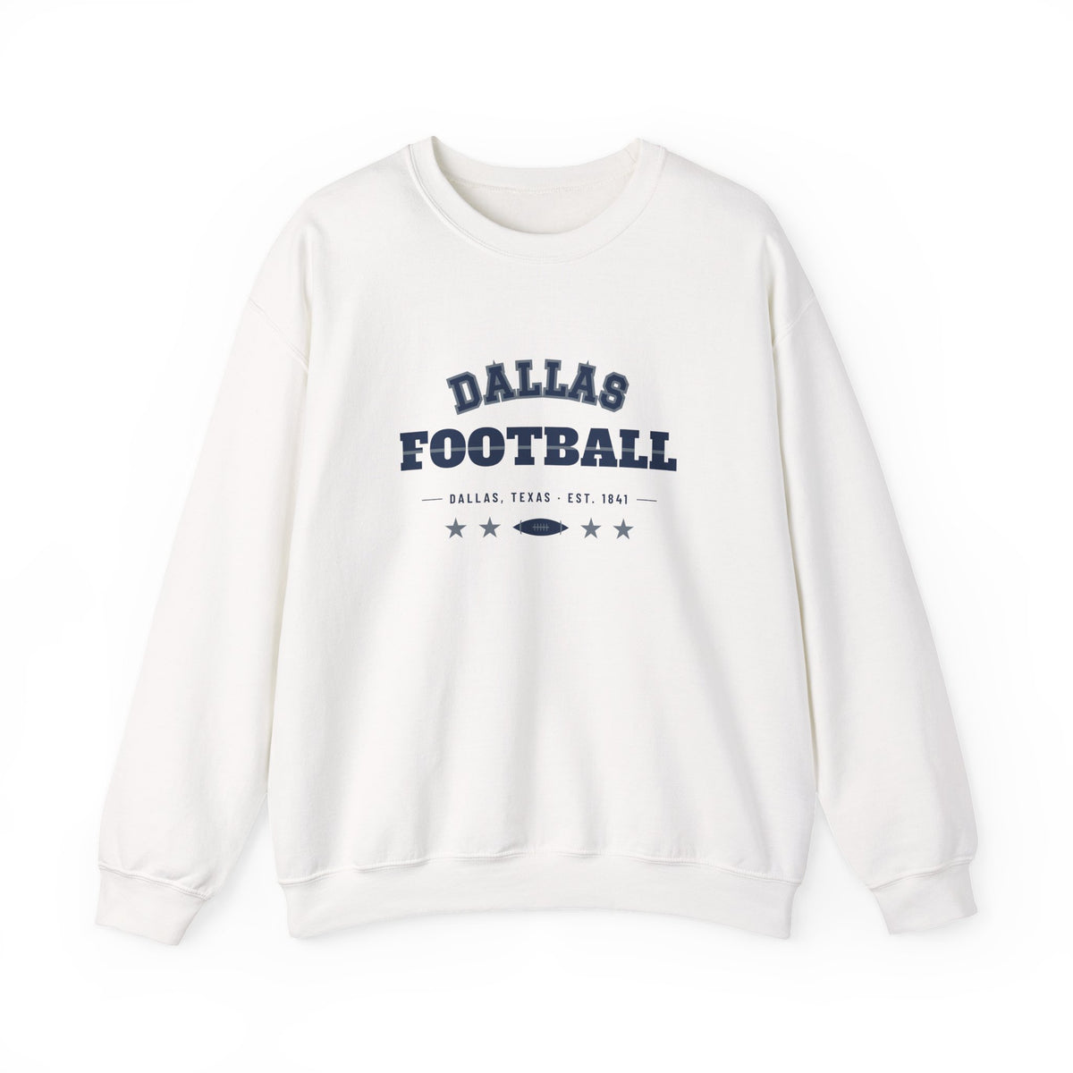Retro Varsity Sweatshirt — Dallas Football Edition