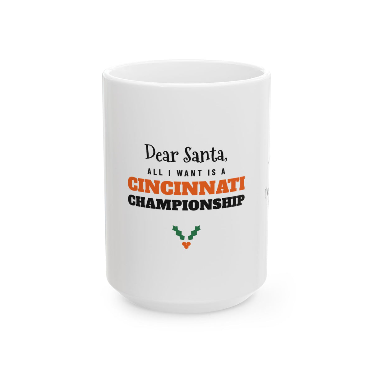 All I Want Is a Cincinnati Championship Mug