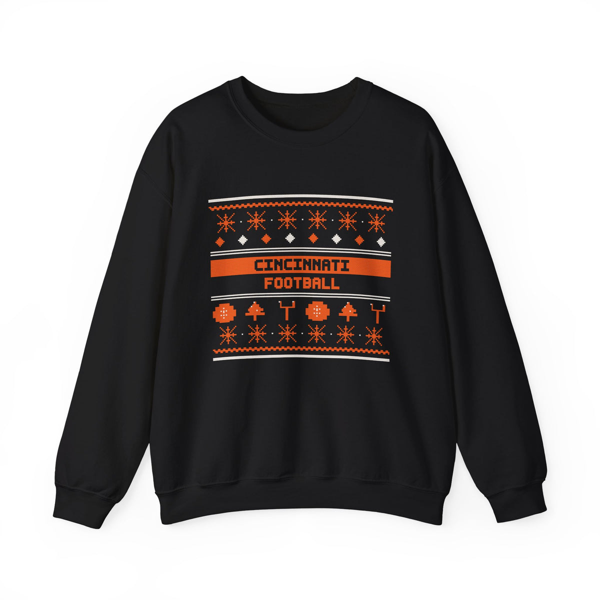 Ugly Sweater Sweatshirt — Cincinnati Football Edition