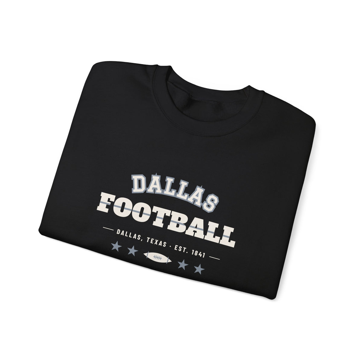 Retro Varsity Sweatshirt — Dallas Football Edition
