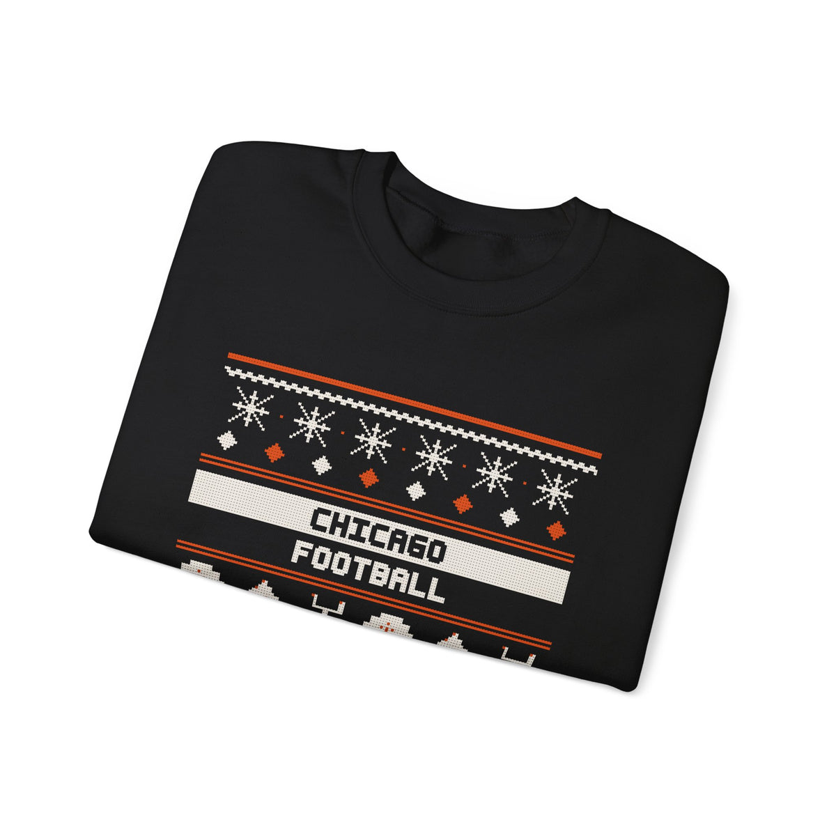 Ugly Sweater Sweatshirt — Chicago Football Edition