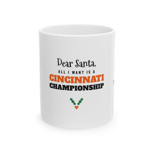 All I Want Is a Cincinnati Championship Mug