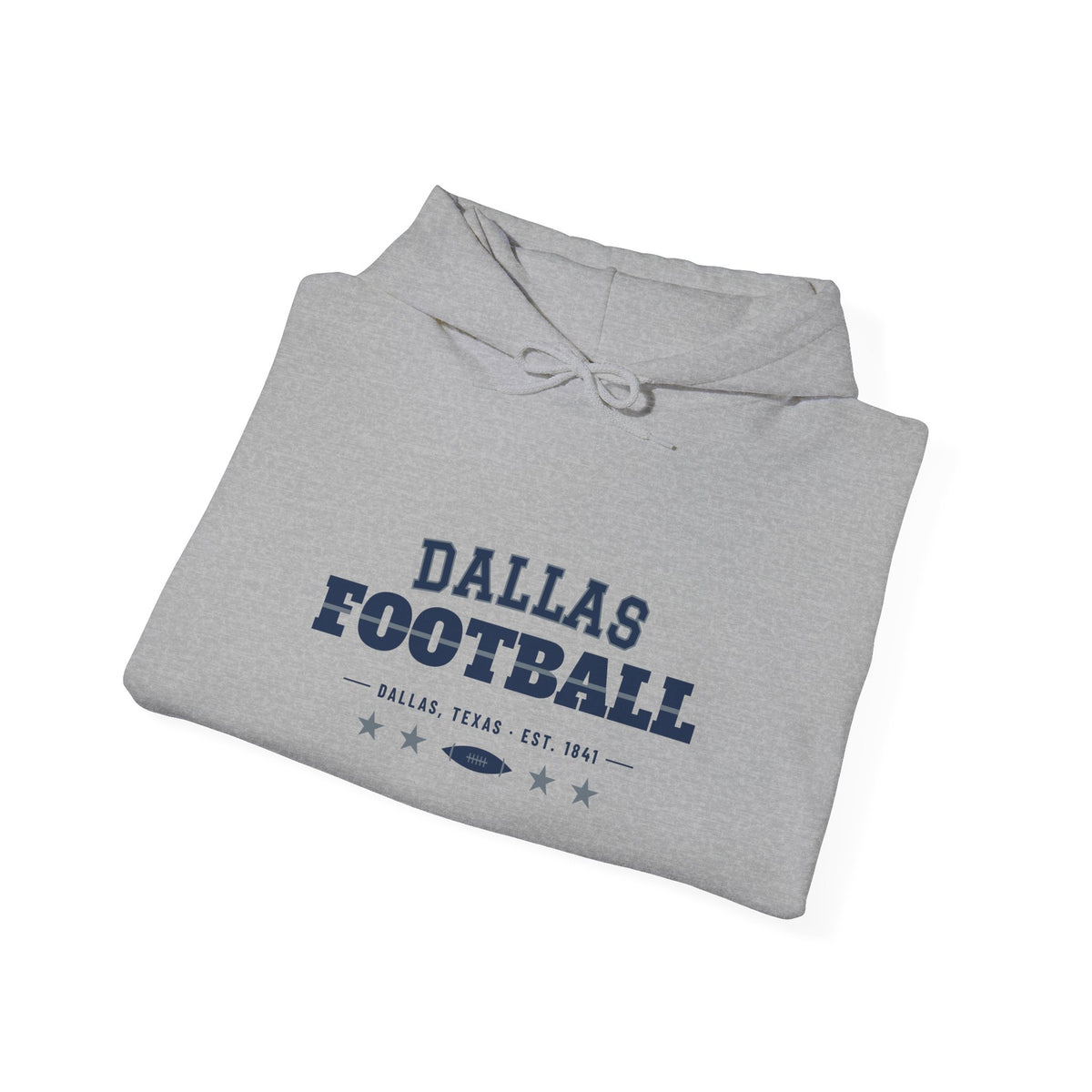 Retro Varsity Hoodie — Dallas Football Edition