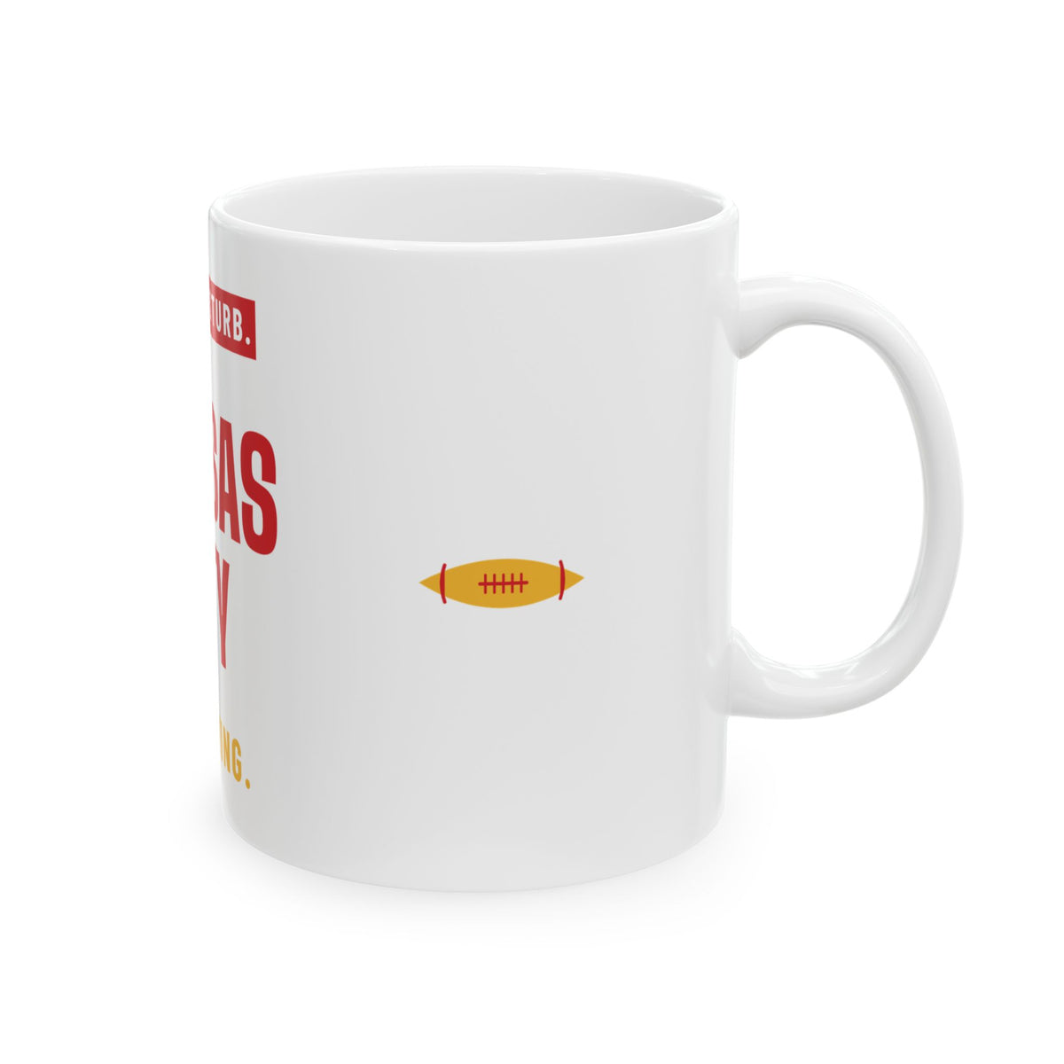 Do Not Disturb Mug — Kansas City Football Edition