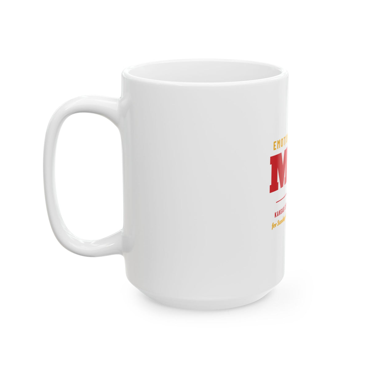 Emotional Support Mug — Kansas City Football Edition