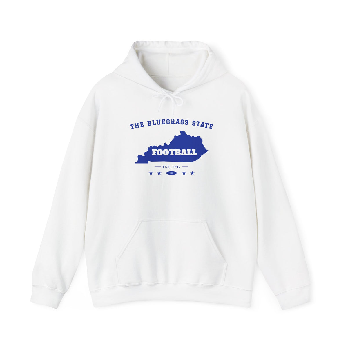 Bluegrass State Football Hoodie — KY Edition