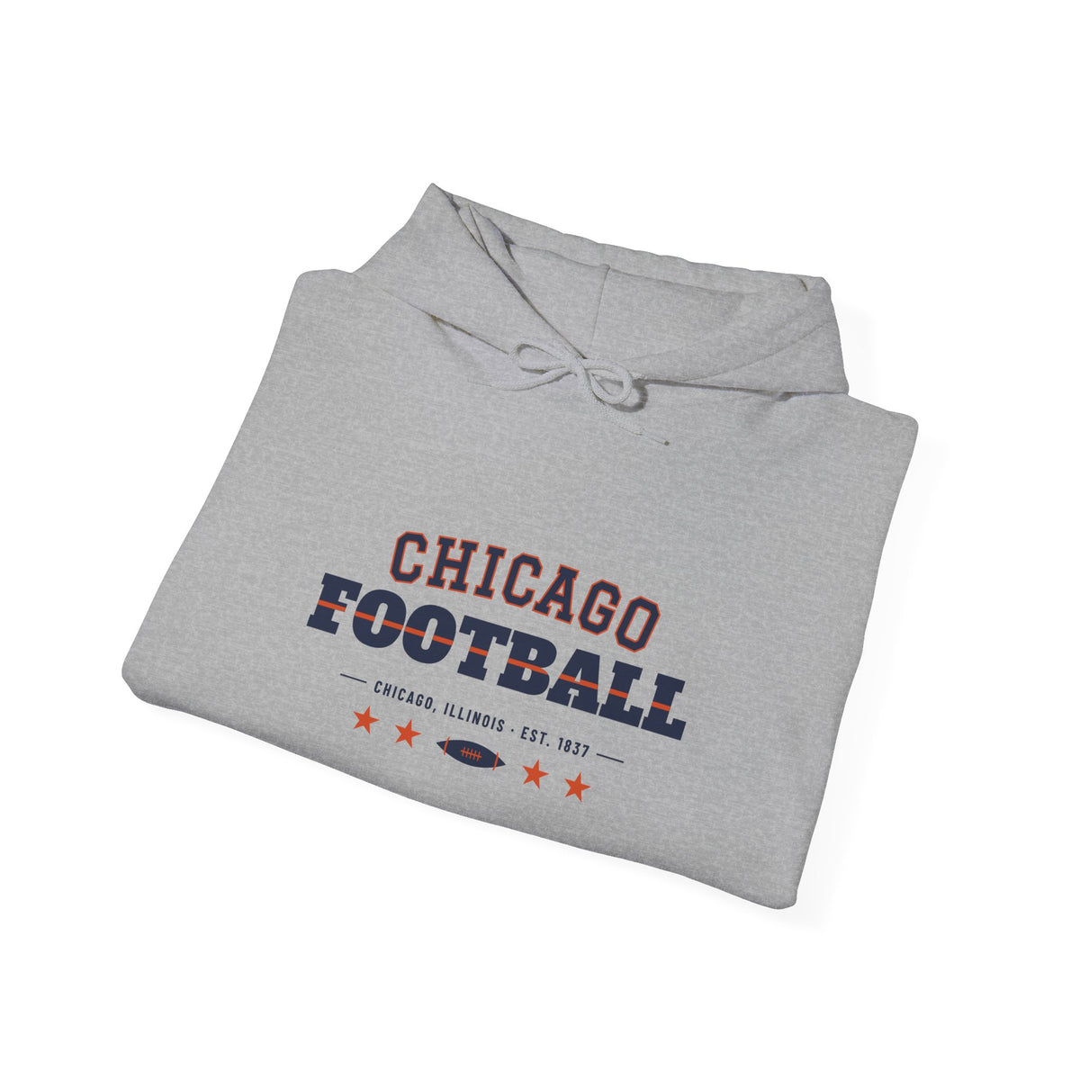 Retro Varsity Hoodie — Chicago Football Edition