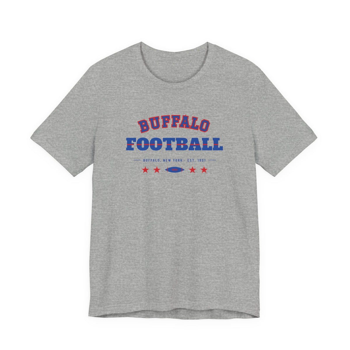 Retro Varsity Tee — Buffalo Football Edition