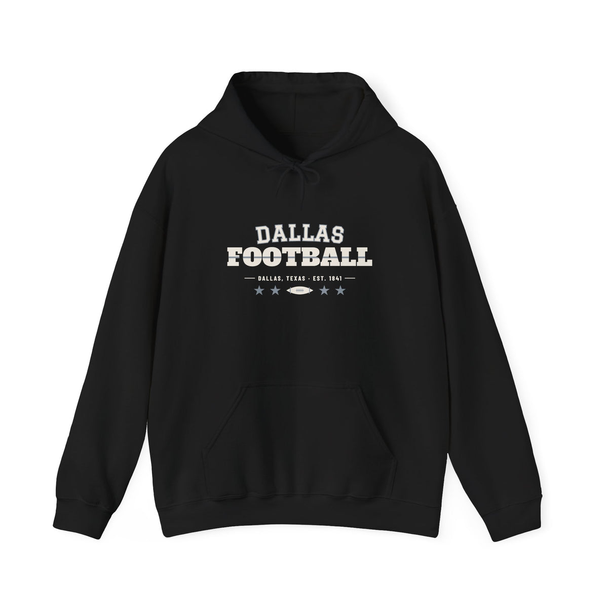 Retro Varsity Hoodie — Dallas Football Edition