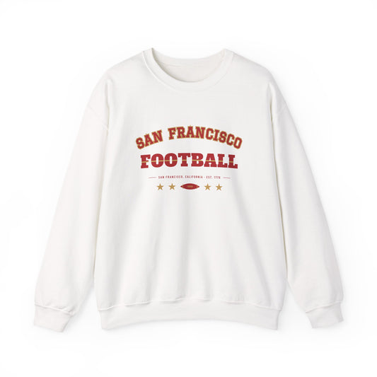 Retro Varsity Sweatshirt — San Francisco Football Edition