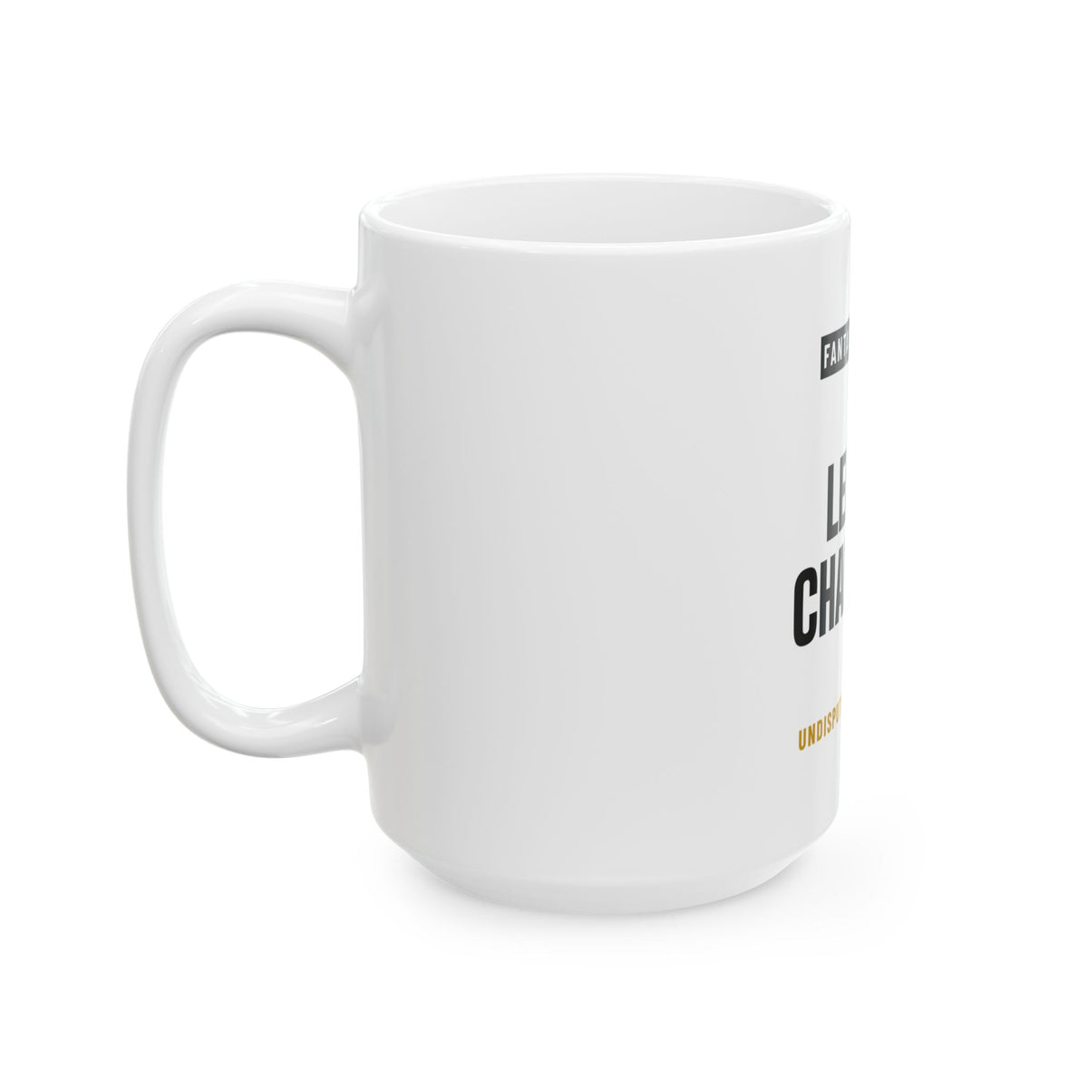 League Champion Mug — Fantasy Football Edition