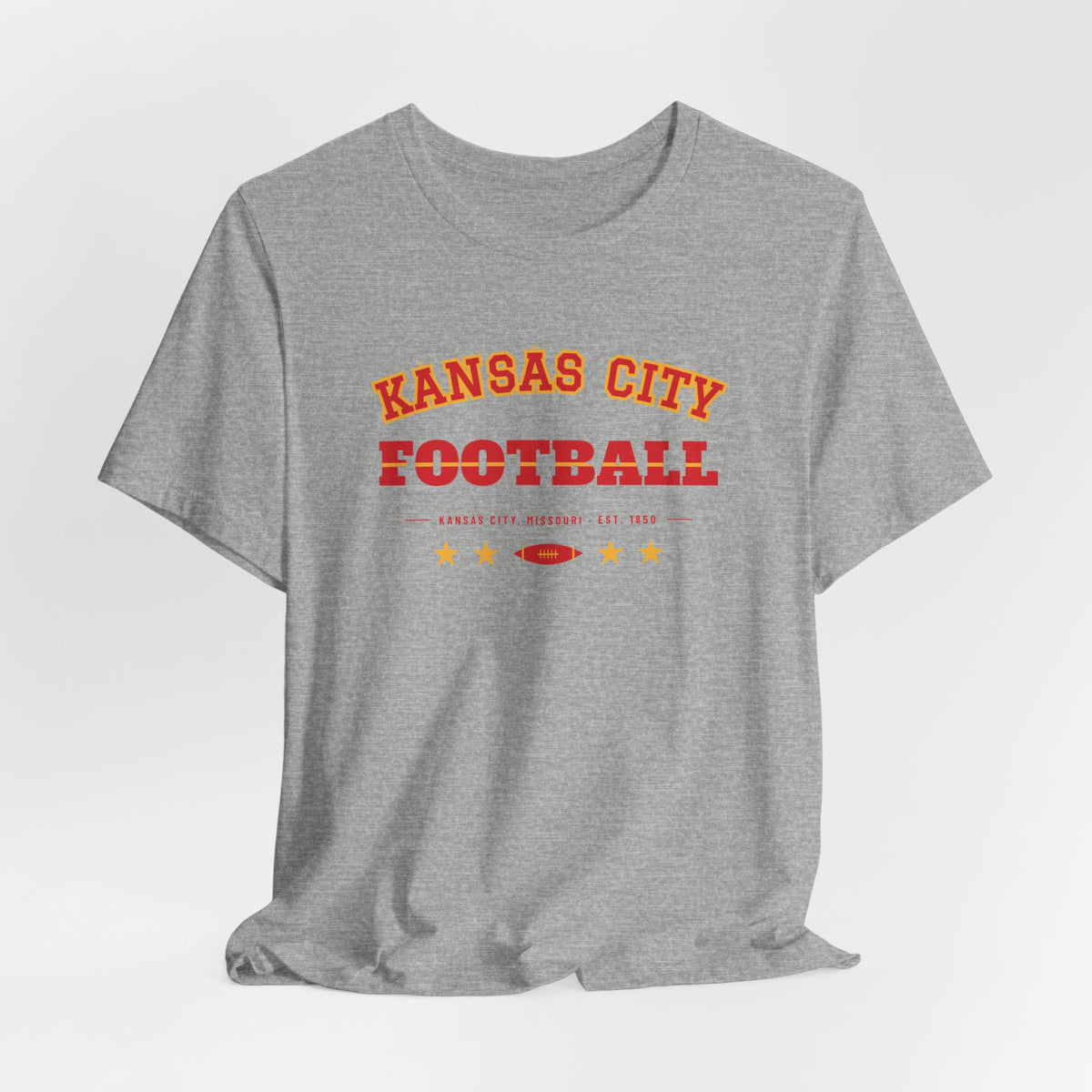 Retro Varsity Tee — Kansas City Football Edition