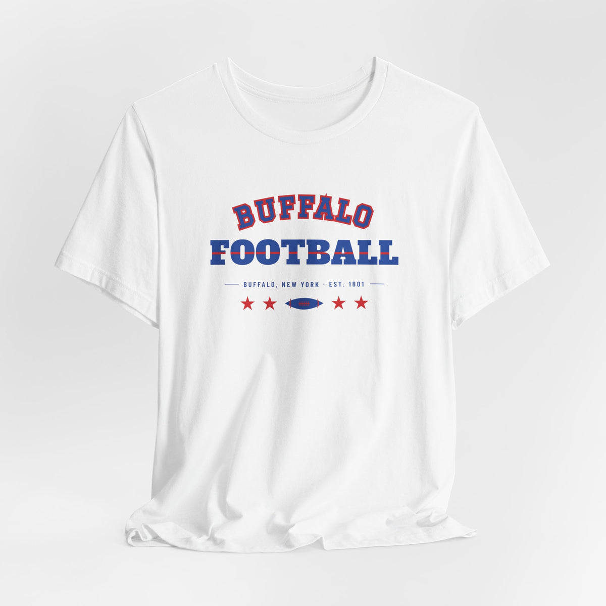 Retro Varsity Tee — Buffalo Football Edition