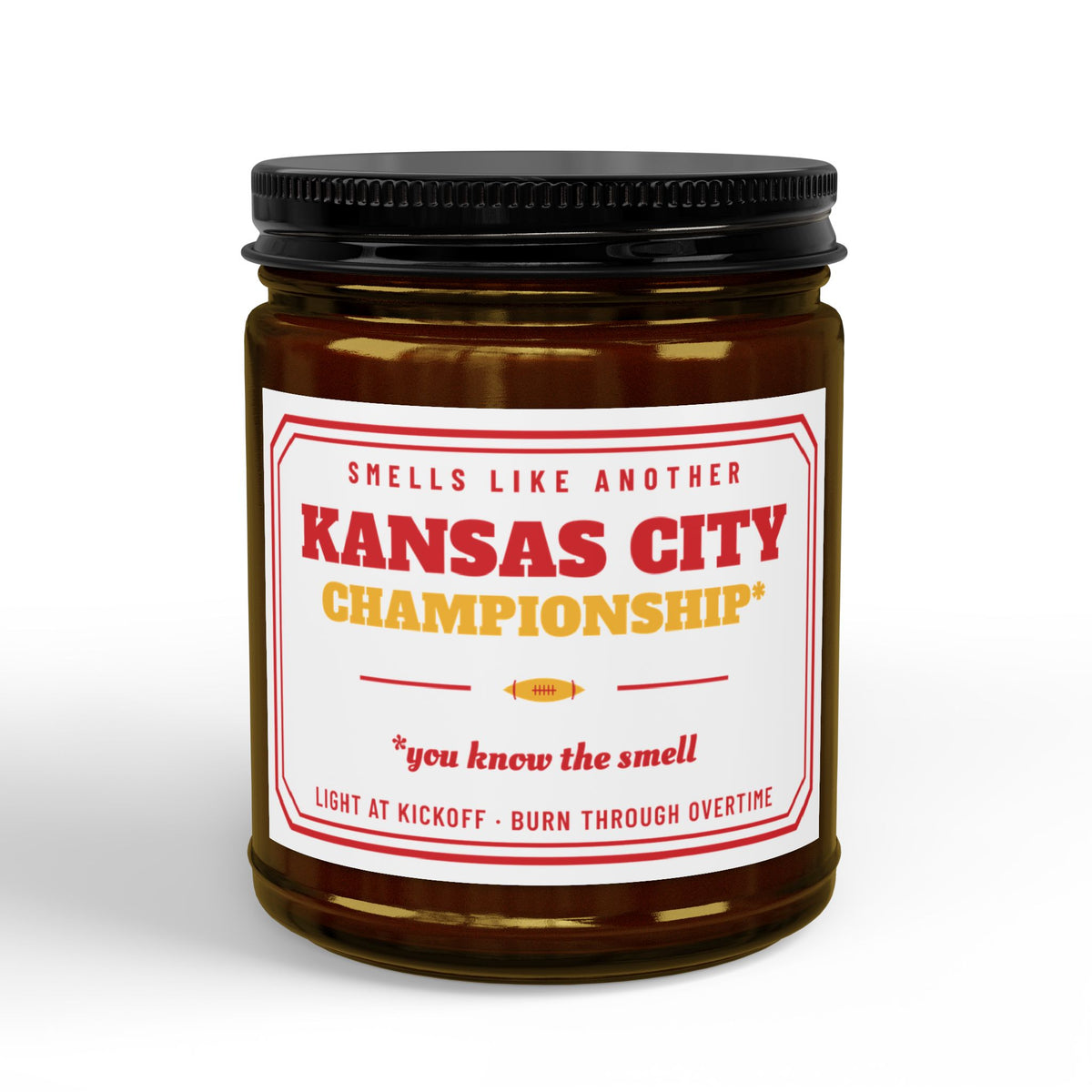 Smells Like Another Kansas City Championship Candle