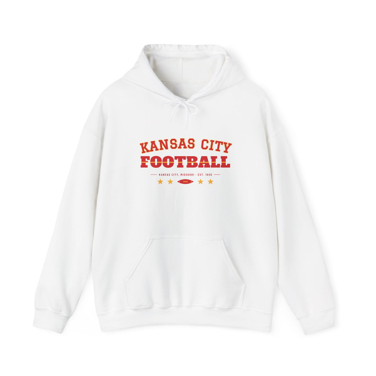 Retro Varsity Hoodie — Kansas City Football Edition