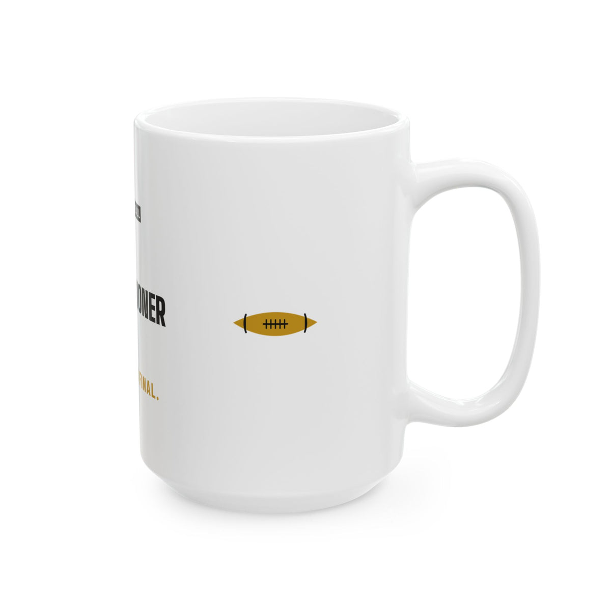 Commissioner Mug — Fantasy Football Edition