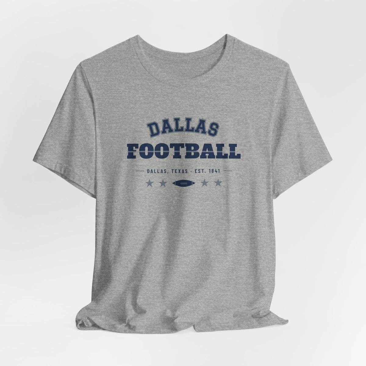 Retro Varsity Tee — Dallas Football Edition