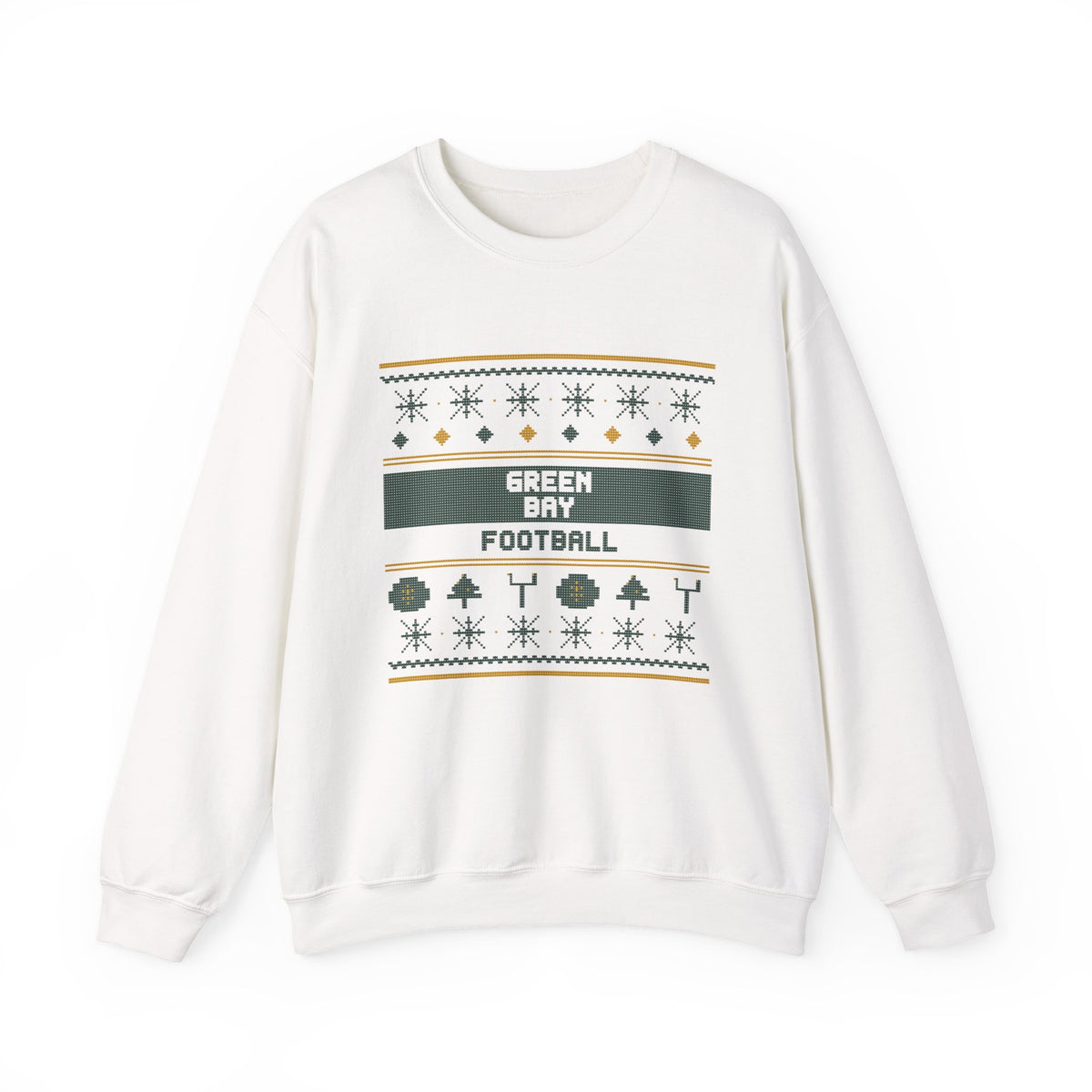 Ugly Sweater Sweatshirt — Green Bay Football Edition