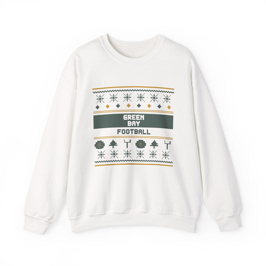 Ugly Sweater Sweatshirt — Green Bay Football Edition